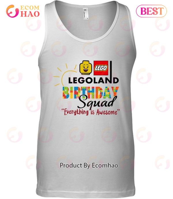 Legoland Birthday Squad Everything Is Awesome Lego T-Shirt