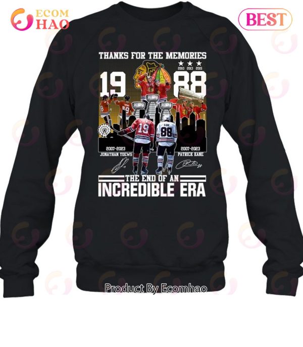 Thank For The Memories 1988 The End Of An Incredible Era T-Shirt