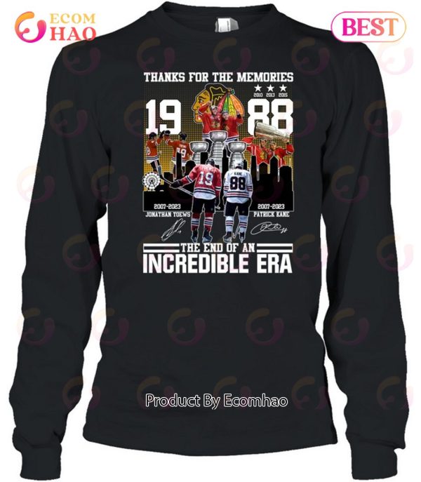 Thank For The Memories 1988 The End Of An Incredible Era T-Shirt