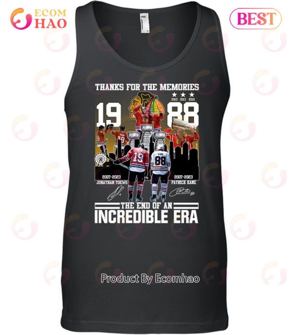 Thank For The Memories 1988 The End Of An Incredible Era T-Shirt
