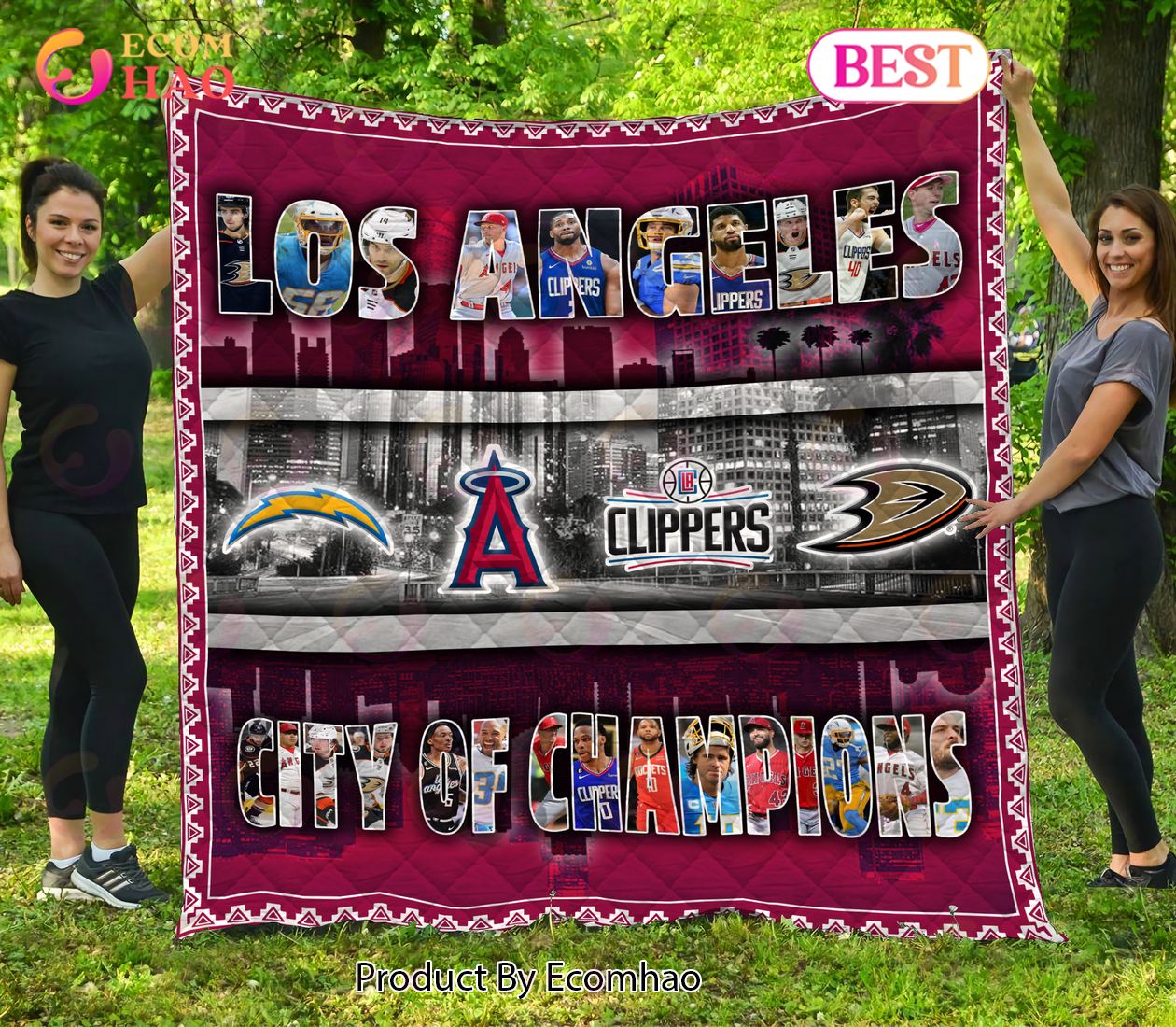 Dallas City Of Champions Quilt And Blanket