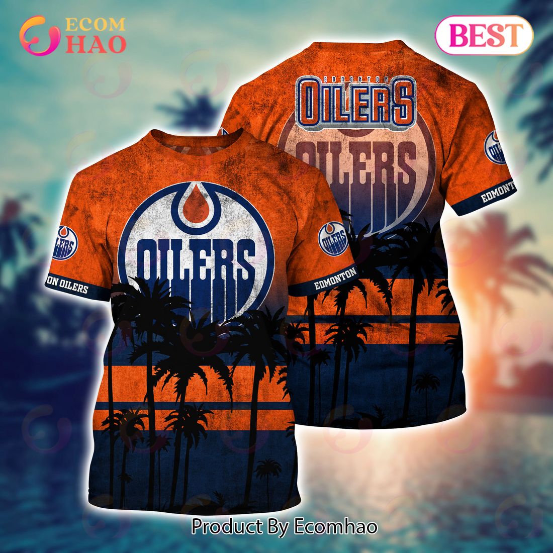 TRENDING] Edmonton Oilers NHL-Super Hawaiian Shirt Summer