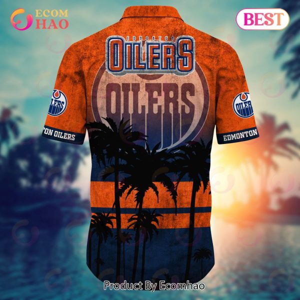 Edmonton Oilers NHL Hawaii Shirt & Short Style Hot Trending Summer
