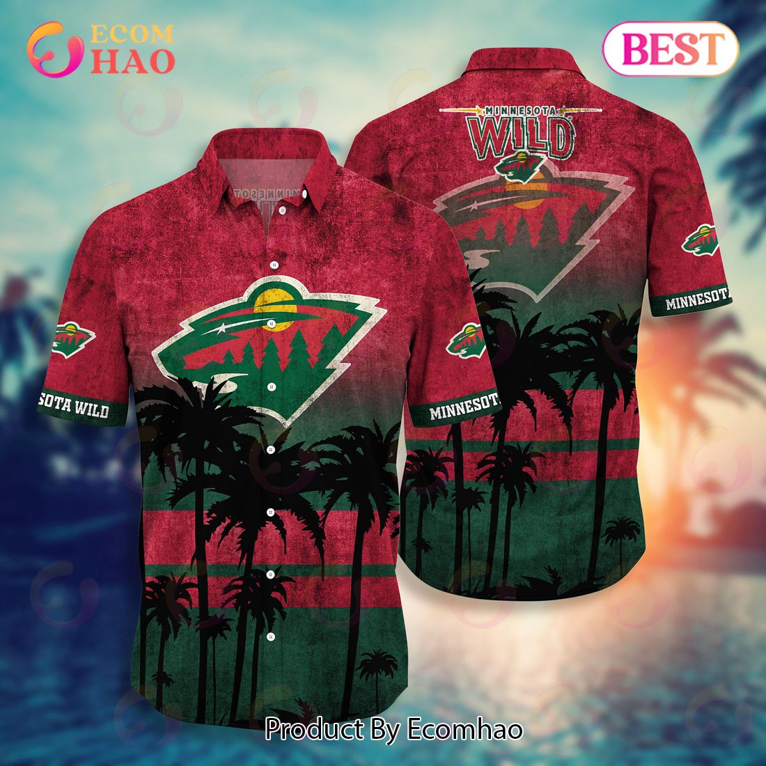 Minnesota Wild NHL Hawaii Shirt & Short Style Hot Trending Summer