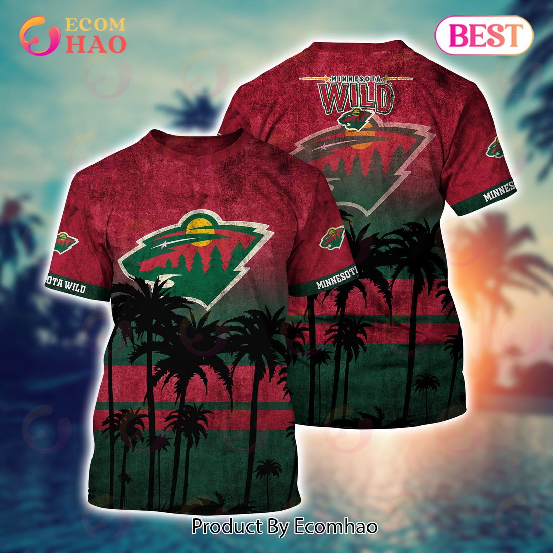 Minnesota Wild NHL Hawaii Shirt & Short Style Hot Trending Summer