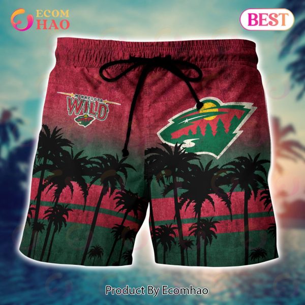 Minnesota Wild NHL Hawaii Shirt & Short Style Hot Trending Summer