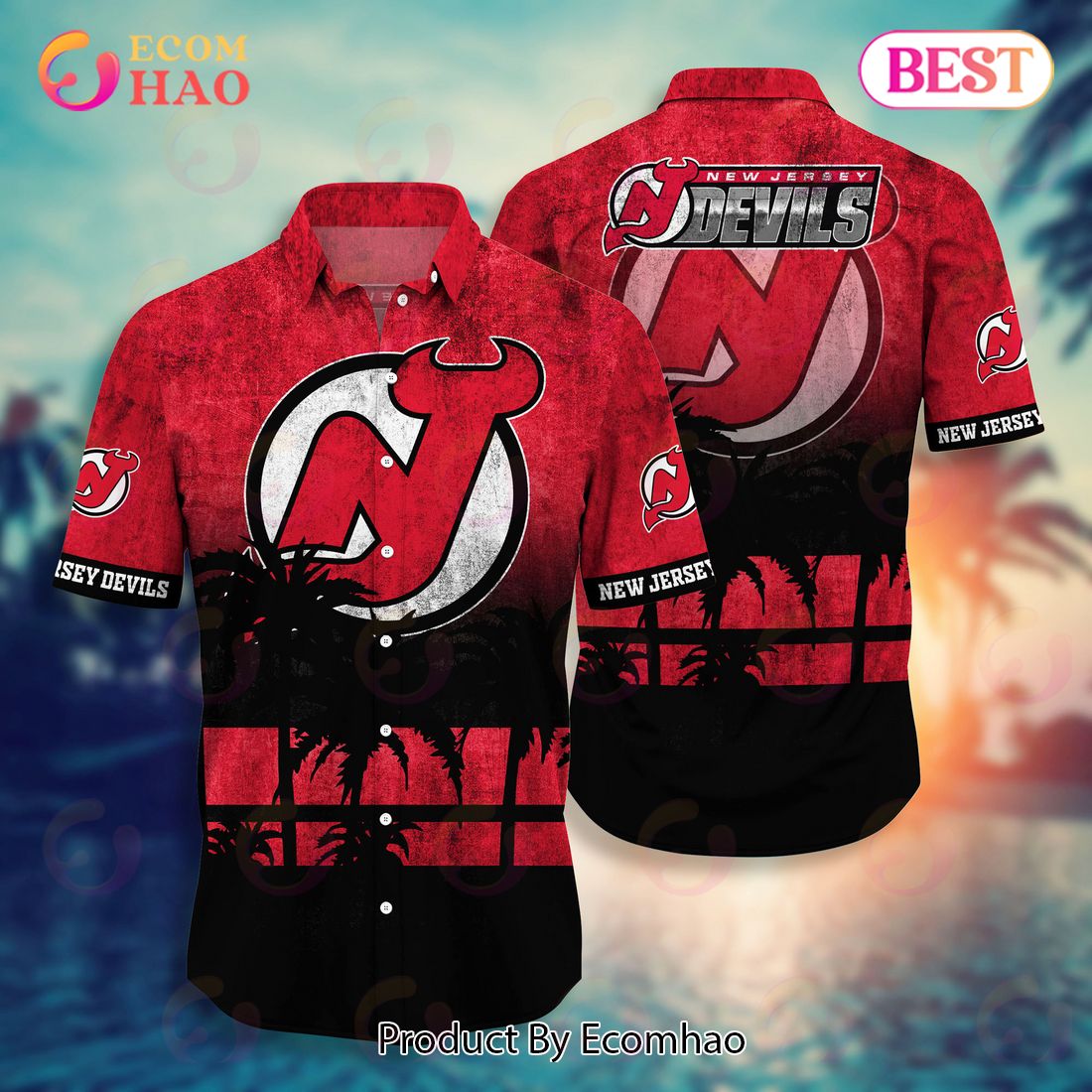 New Jersey Devils NHL Hawaii Shirt & Short Style Hot Trending Summer