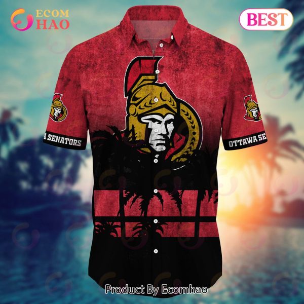 Ottawa Senators NHL Hawaii Shirt & Short Style Hot Trending Summer