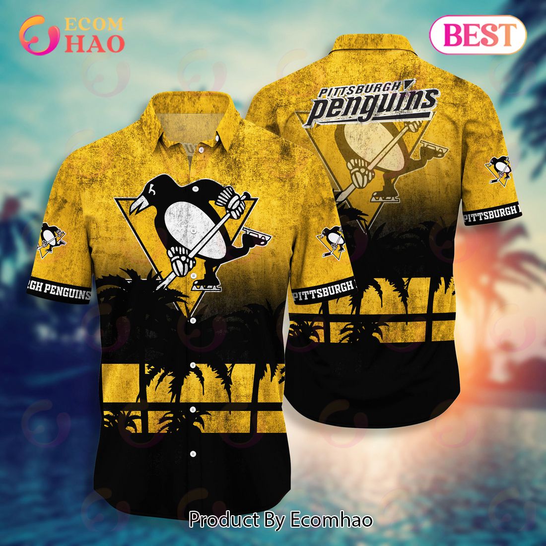 Pittsburgh Penguins NHL Hawaii Shirt & Short Style Hot Trending Summer