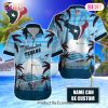 NFL Detroit Lions Special Hawaiian Design With Ship And Coconut Tree Button Shirt NFL Detroit Lions Special Hawaiian Design With Ship And Coconut Tree Button Shirt