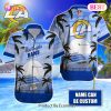 NFL Los Angeles Chargers Special Hawaiian Design With Ship And Coconut Tree Button Shirt