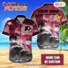 NHL Pittsburgh Penguins Special Hawaiian Design With Dolphins And Waves Button Shirt