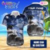 NHL Vancouver Canucks Special Hawaiian Design With Dolphins And Waves Button Shirt