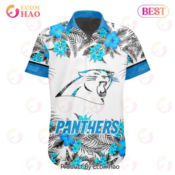 LIMITED NFL Carolina Panthers Special Hawaiian Design Button Shirt