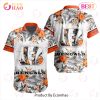 NFL Chicago Bears Special Hawaiian Design With Flowers And Big Logo Button Shirt