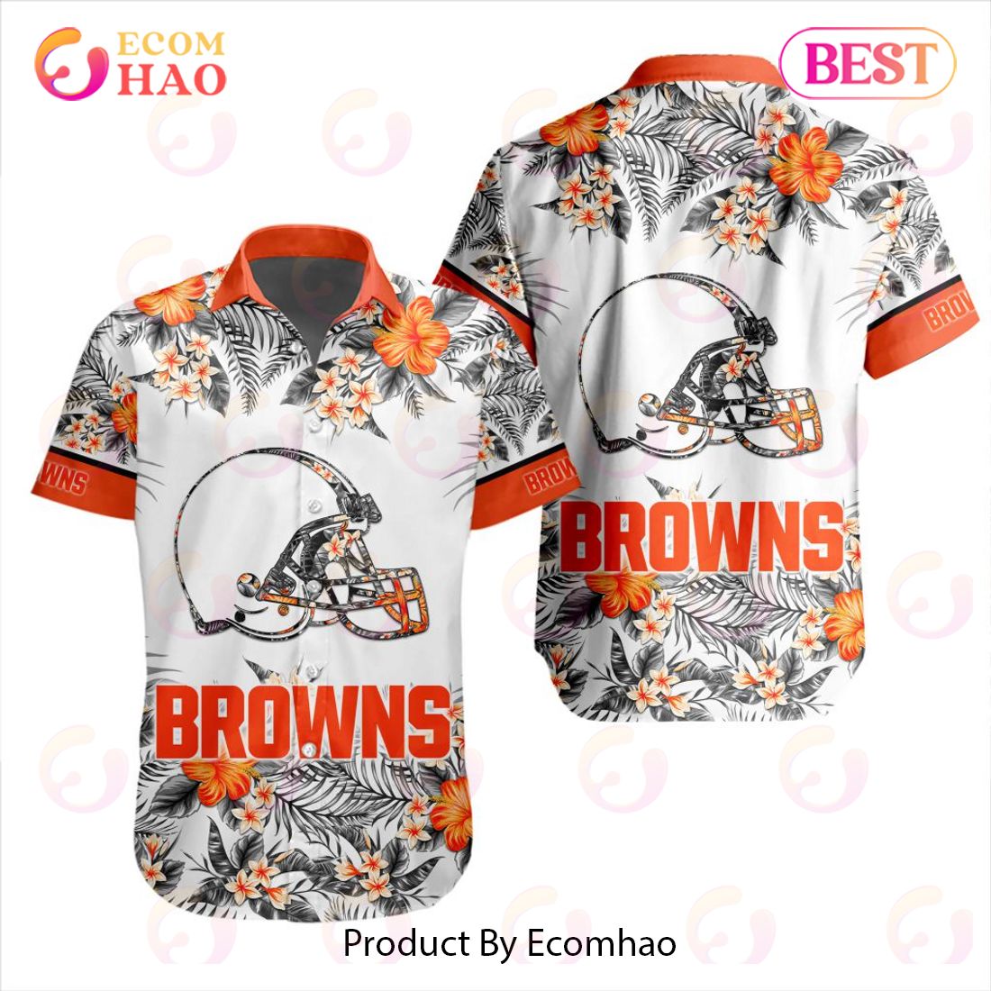 NFL Dallas Cowboys Special Hawaiian Design With Flowers And Big Logo Button Shirt