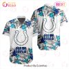 NFL Houston Texans Special Hawaiian Design With Flowers And Big Logo Button Shirt