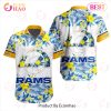 NFL Miami Dolphins Special Hawaiian Design With Flowers And Big Logo Button Shirt