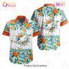 NFL Minnesota Vikings Special Hawaiian Design With Flowers And Big Logo Button Shirt