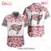 NFL Seattle Seahawks Special Hawaiian Design With Flowers And Big Logo Button Shirt