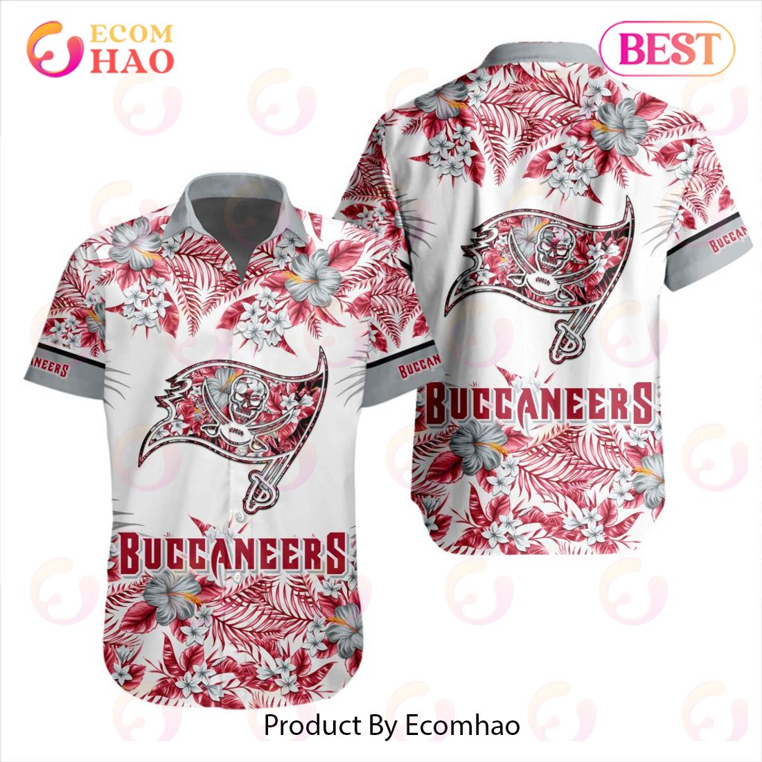 NFL Tennessee Titans Special Hawaiian Design With Flowers And Big Logo Button Shirt