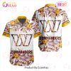 NFL Tennessee Titans Special Hawaiian Design With Flowers And Big Logo Button Shirt NFL Tennessee Titans Special Hawaiian Design With Flowers And Big Logo Button Shirt