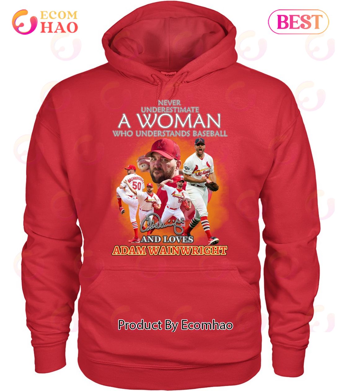 Never Underestimate A Woman Who Understands Baseball And Loves Adam Wainwright T-Shirt