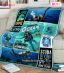 Personalized Couple Diving Quilt/Fleece Blanket - Best Gift For Couple - Salt Water Heals Everything main image 1