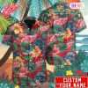 Custom Name NHL Edmonton Oilers Special Hawaiian Tropical Style Button Shirt