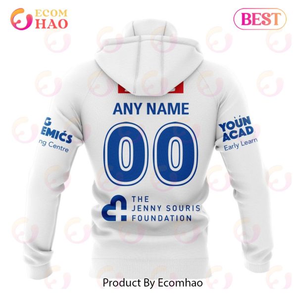 NRL Canterbury-Bankstown Bulldogs Special ANZAC Day Kits 2023 3D Hoodie