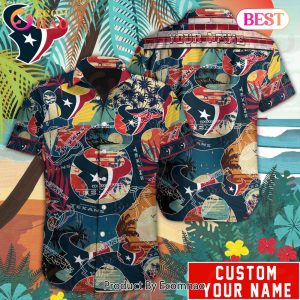 Personalized NFL Houston Texans Special Hawaiian Graphic Button Shirt