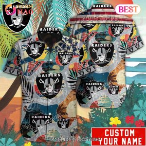 Personalized NFL Las Vegas Raiders Special Hawaiian Graphic Button Shirt