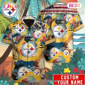Personalized NFL Pittsburgh Steelers Special Hawaiian Graphic Button Shirt