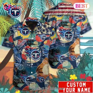 Personalized NFL Tennessee Titans Special Hawaiian Graphic Button Shirt
