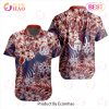 LIGA MX C.F. Monterrey Special Hawaiian Design Button Shirt