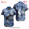 LIGA MX Tigres UANL Special Hawaiian Design Button Shirt