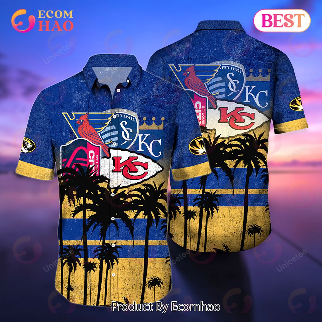 Los Angeles Rams Hawaiian Shirt