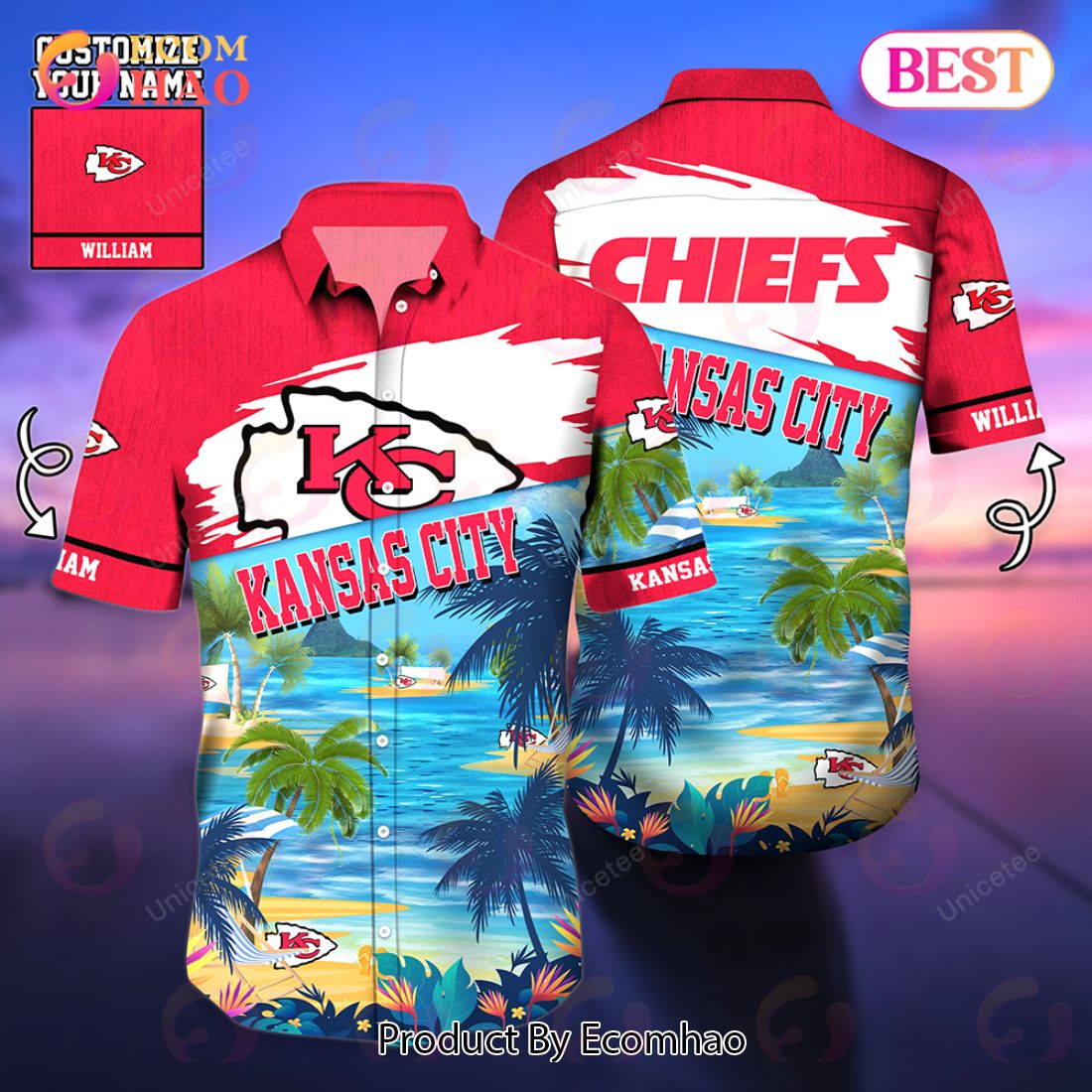 South Sydney Rabbitohs 3D Funny Hawaiian Shirt - Bring Your Ideas