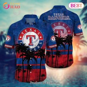 Texas Rangers Hawaiian Shirt