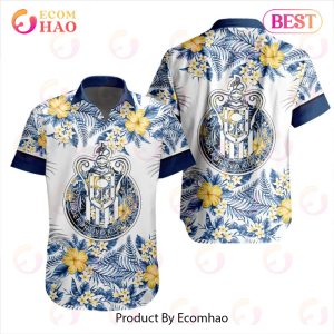 LIGA MX Chivas Guadalajara Specialized With Floral Design Hawaiian Shirt