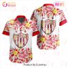 LIGA MX Club Leon Specialized With Floral Design Hawaiian Shirt