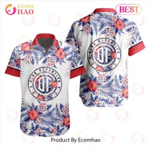 LIGA MX Deportivo Toluca Specialized With Floral Design Hawaiian Shirt