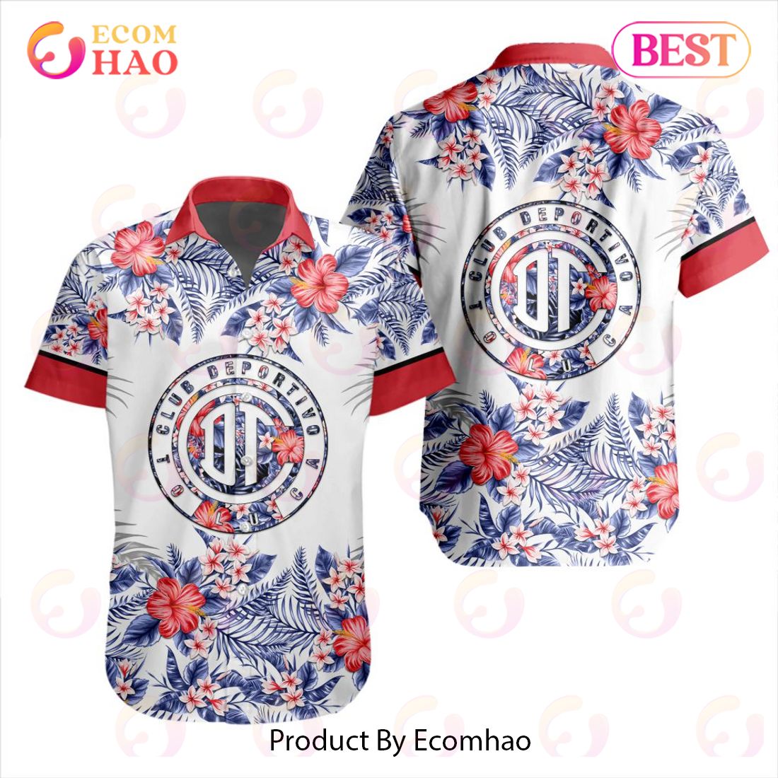 LIGA MX FC Juarez Specialized With Floral Design Hawaiian Shirt