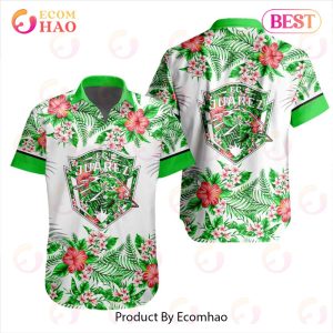 LIGA MX FC Juarez Specialized With Floral Design Hawaiian Shirt