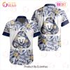 LIGA MX Queretaro F.C Specialized With Floral Design Hawaiian Shirt LIGA MX Queretaro F.C Specialized With Floral Design Hawaiian Shirt