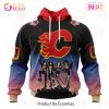 NHL Carolina Hurricanes X KISS Band Design 3D Hoodie