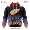 NHL Dallas Stars X KISS Band Design 3D Hoodie