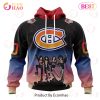 NHL Minnesota Wild X KISS Band Design 3D Hoodie