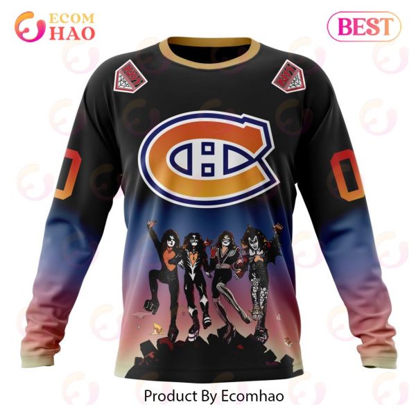 NHL Ottawa Senators X KISS Band Design 3D Hoodie