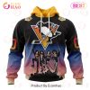NHL San Jose Sharks X KISS Band Design 3D Hoodie